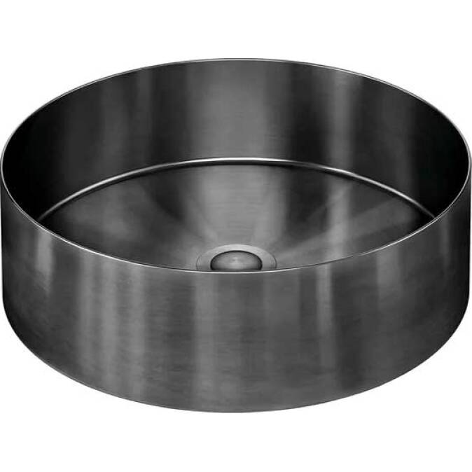 Meir-Round-Stainless-Steel-Bathroom-Basin-380mm-x-110mm-PVD-Shadow