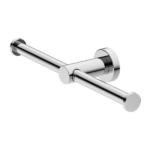 Nero Mecca Double Toilet Roll Holder Chrome