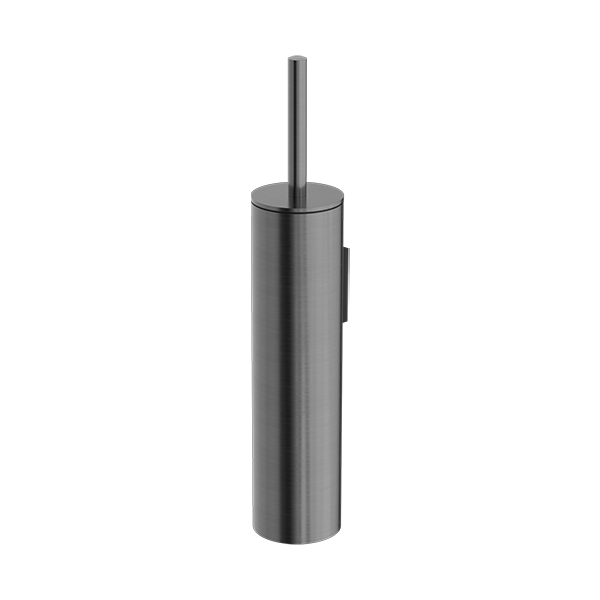 Nero Mecca Toilet Brush Holder Gun Metal