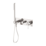 Nero Mecca Shower Mixer Divertor System Brushed Nickel