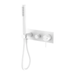 Nero Mecca Shower Mixer Divertor System Matte White