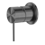 Nero Mecca Shower Mixer with 60mm Plate Gun Metal
