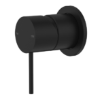 Nero Mecca Shower Mixer with 60mm Plate Matte Black