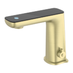 Nero Claudia Sensor Mixer Brushed Gold - Black Tap