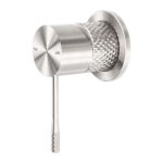 Nero Opal Shower Mixer with 60mm Plate Brushed Nickel