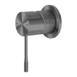 Nero Opal Shower Mixer with 60mm Plate Graphite