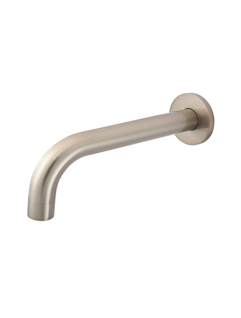 Meir Round Curved Spout 200mm Champagne