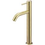 Meir Piccola Tall Basin Mixer with 130mm Spout PVD Tiger Bronze