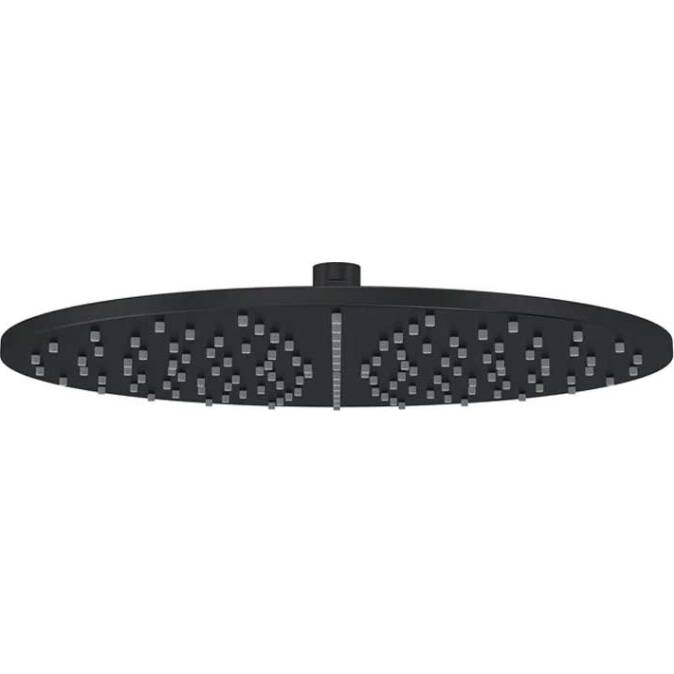 Meir-Round-Shower-Rose-300mm-Matte-Black