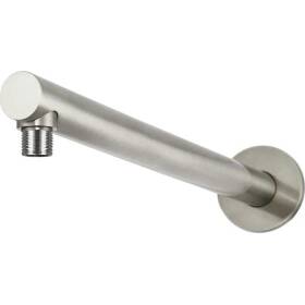 Meir-Round-Wall-Shower-Arm-400mm-Brushed-Nickel