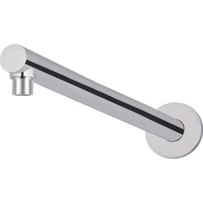 Meir-Round-Wall-Shower-Arm-400mm-Polished-Chrome