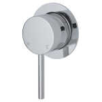 Kaya Wall Mixer, Small Round Plate