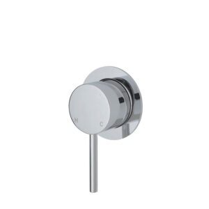 Kaya Wall Mixer, Small Round Plate