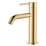 Fienza Kaya Basin Mixer Urban Brass Brushed Gold