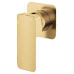 Fienza Tono Wall Mixer Small Square Plate Urban Brass
