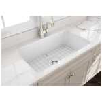 Ovia 813x483x254mm Undermount Fine Fireclay Butler Sink Single Bowl Farmhouse Kitchen Sink