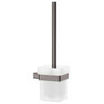 Fienza Tono Toilet Brush & Holder Gun Metal