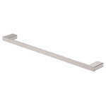 Fienza Tono Single Towel Rail 610 mm Brushed Nickel