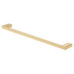 Fienza Tono Single Towel Rail 610 mm Urban Brass