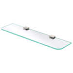 Fienza Tono Glass Shelf Brushed Nickel