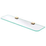Fienza Tono Glass Shelf Urban Brass
