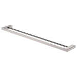 Fienza Tono Double Towel Rail 810 mm Brushed Nickel
