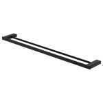 Fienza Tono Double Towel Rail 810 mm Matte Black