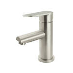 Meir Round Paddle Basin Mixer Brushed Nickel