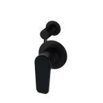 Meir Round Paddle Diverter Mixer Matte Black