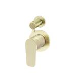 Meir Round Paddle Diverter Mixer Tiger Bronze