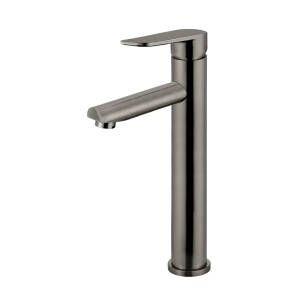 Meir Round Paddle Tall Basin Mixer Shadow