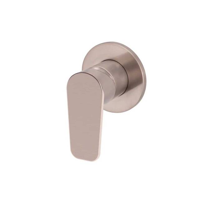 Meir-Round-Paddle-Wall-Mixer-Champagne