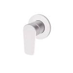 Meir Round Paddle Wall Mixer Polished Chrome