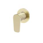 Meir Round Paddle Wall Mixer Tiger Bronze