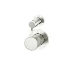 Meir Round Pinless Diverter Mixer Brushed Nickel