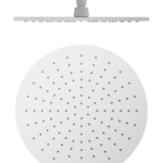 Nero 300mm Round Shower Head Matte White
