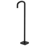 Fienza Tono Floor Mounted Bath Outlet Matte Black
