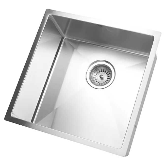 Meir Single Bowl 440x440 Outdoor Sink Stainless Steel 316 Bathroom Sales Direct Pty Ltd