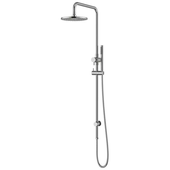 Meir Outdoor 2 in 1 Twin Combination Shower Rail Stainless Steel 316 Bathroom Sales Direct Pty Ltd