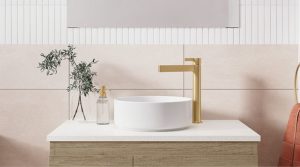 matte white basin