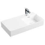 Fienza Petra 800 Right-Hand Wall Basin