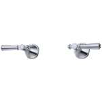 Ikon Clasico Wall Top Assemblies Brass Handle Chrome - Clearance