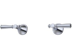 Ikon Clasico Wall Top Assemblies Brass Handle Chrome - Clearance