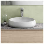 RAK Cloud Above Counter Basin Matte White