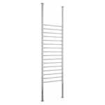 FC70R Straight Round Floor to Ceiling Heated Towel Rail