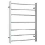 SR44M Straight Round Ladder Heated Towel Rail