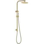 Ovia Trade 2 in 1 Multi function Shower Station Brushed Gold PVD