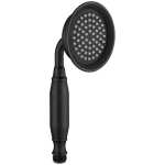Modern National Montpellier Traditional Federation Hand Shower Piece Matte Black