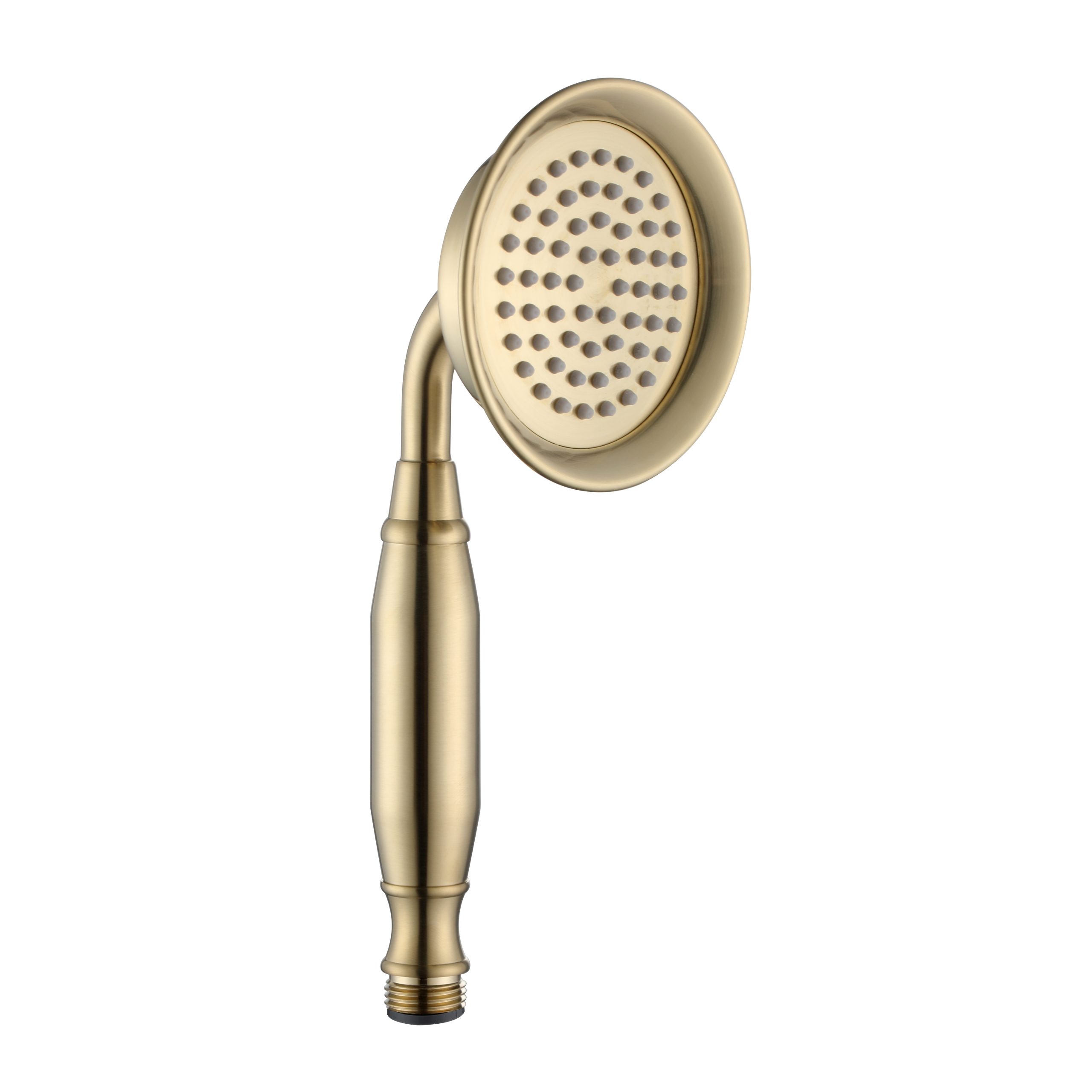 Modern National Montpellier Traditional Federation Hand Shower Piece Brushed Bronze Gold