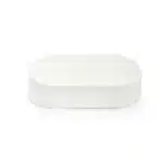 Ovia 520x300x115mm Matte White Above Counter Ceramic Pill Shaped Basin